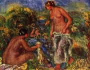 Pierre-Auguste Renoir Women Bathers, oil